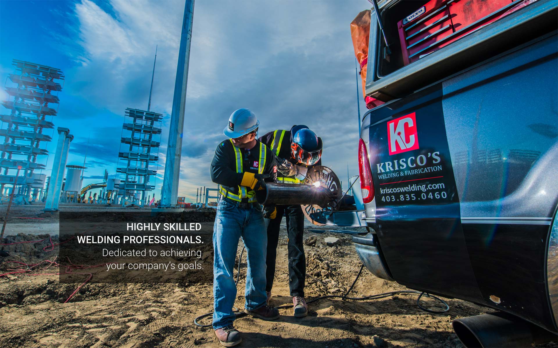 Highly skilled welding professionals. Dedicated to achieving your company’s goals.